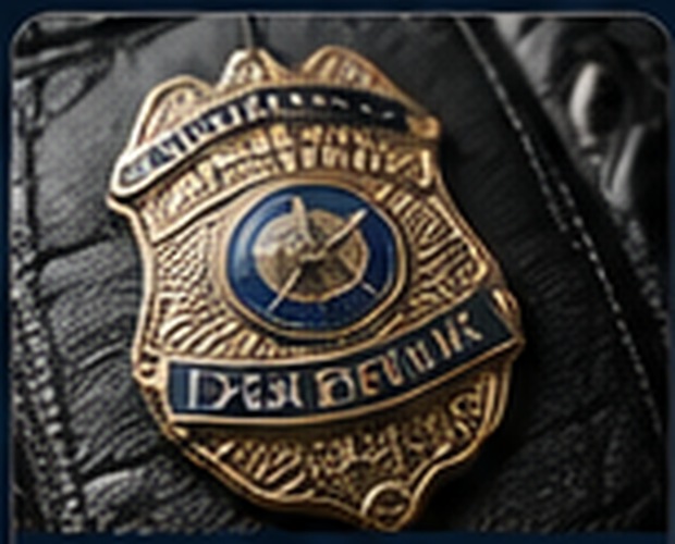 Law enforcement badge